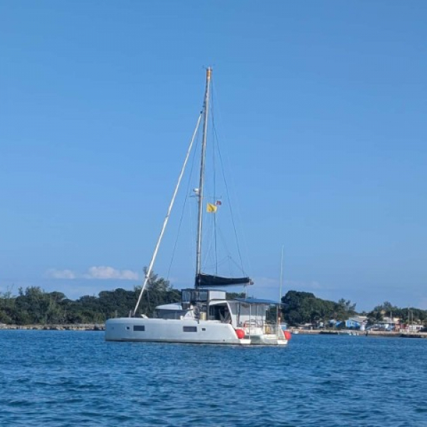 2025 12 25 Ankunft Great Harbor Cay, Bahamas